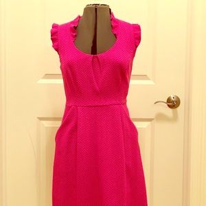 Fuchsia Sleeveless Dress